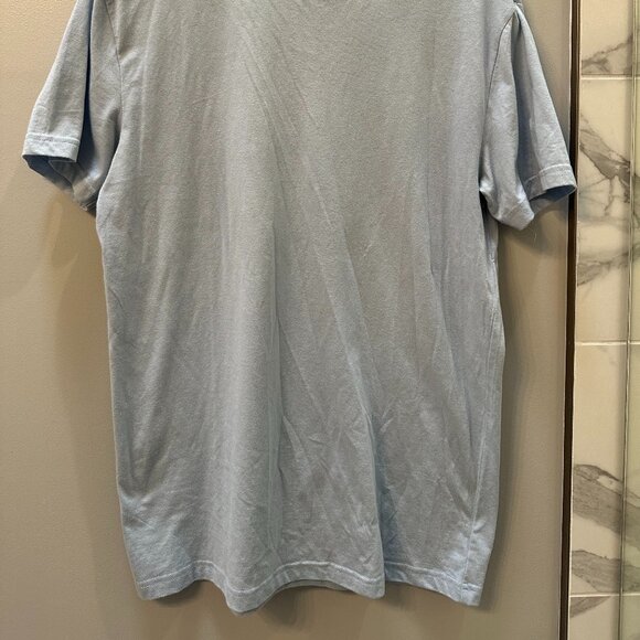Men's True Classic Light Blue Essential Tee - Size M - Picture 2 of 4